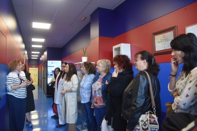 AMEPHU comienza la visita a la sede de La Merced de Somontano Social
