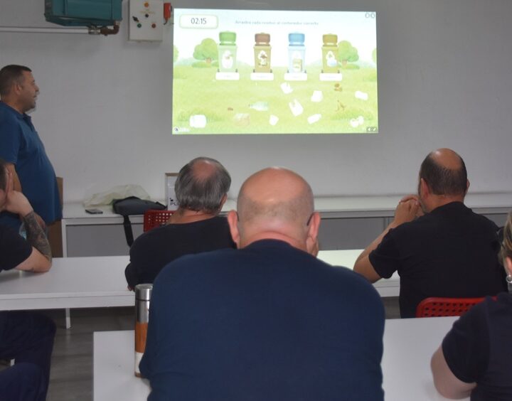 Taller de Reciclaje en el Centro Logístico